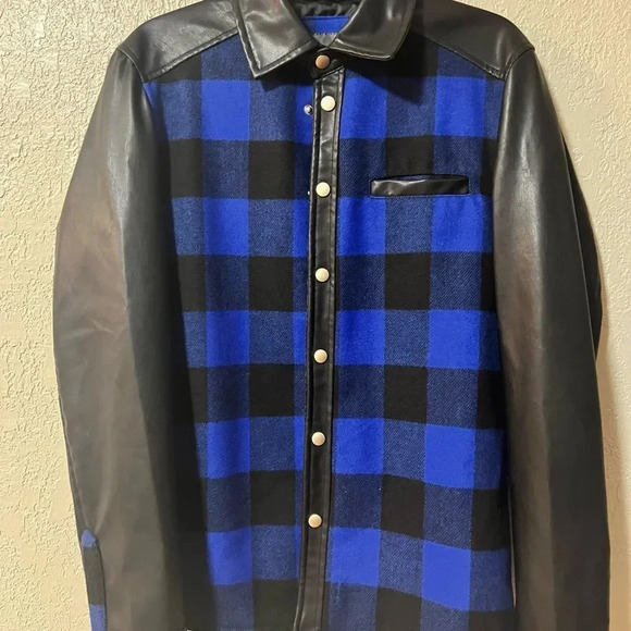SLATE&STONE BOMBER PLAID JACKET SMALL - Picture 5 of 5